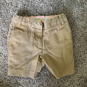 j crew kids khaki shorts